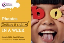 Image for Phonics: Getting it Right in a Week