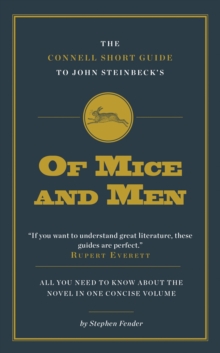 Image for The Connell Short Guide To John Steinbeck's of Mice and Men