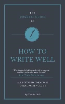Image for The Connell guide to how to write well