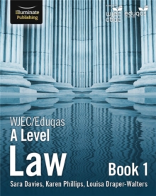 Image for WJEC/Eduqas Law for A Level: Book 1