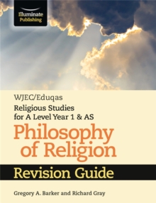 Image for WJEC/Eduqas Religious Studies for A Level Year 1 & AS - Philosophy of Religion Revision Guide