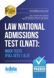 Image for Law National Admissions Test (LNAT): Mock Tests (Quick Revision Series) Full Mock Exams 1 & 2 (LNAT Revision Series).
