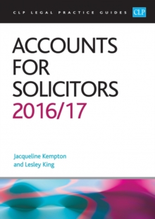 Image for Accounts for Solicitors 2016/17