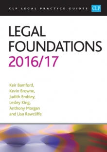 Image for Legal Foundations 2016/17