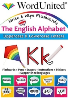 Image for The English Alphabet : Write & Wipe Flashcards