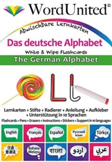 Image for The German Alphabet : Write & Wipe Flashcards