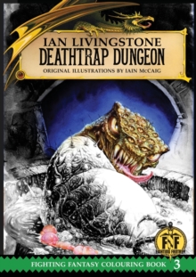 Image for Deathtrap Dungeon Colouring Book