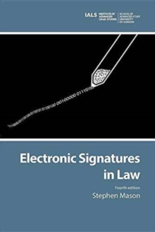 Image for Electronic Signatures in Law