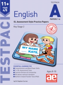 Image for 11+ English Year 4/5 Testpack a Papers 1-4 : GL Assessment Style Practice Papers