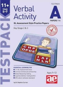 Image for 11+ Verbal Activity Year 5-7 Testpack A Papers 1-4