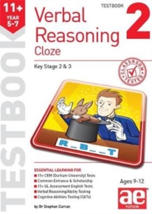 Image for 11+ Verbal Reasoning Year 5-7 Cloze Testbook 2