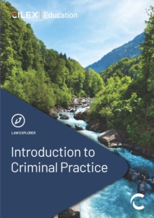 Introduction to Criminal Practice - Education, CILEX