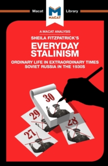 Image for An Analysis of Sheila Fitzpatrick's Everyday Stalinism