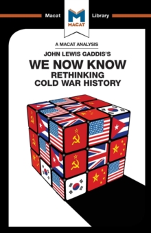 Image for An Analysis of John Lewis Gaddis's We Now Know : Rethinking Cold War History