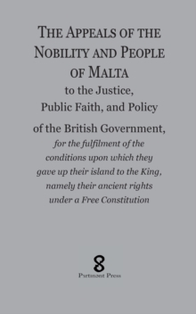 Image for The Appeals of the Nobility and People of Malta