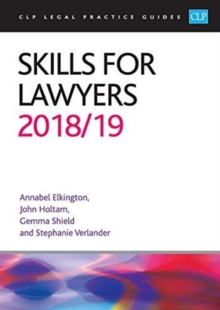 Image for Skills for Lawyers 2018/2019