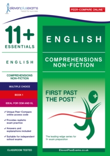 Image for 11+ Essentials English Comprehensions: Non Fiction Book 1