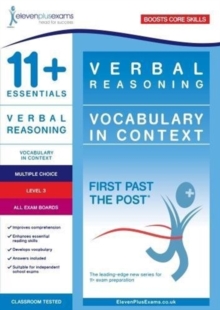 Image for 11+ Essentials Verbal Reasoning: Vocabulary in Context Level 2