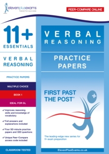 Image for 11+ Essentials Verbal Reasoning Practice Papers Book 1