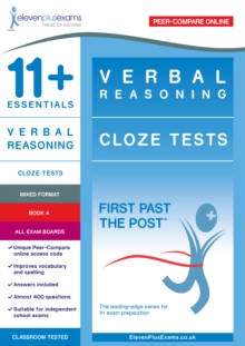 11+ Essentials Verbal Reasoning: Cloze Tests Book 4