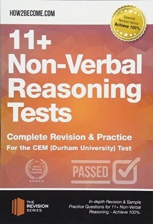 Image for 11+ Non-Verbal Reasoning Tests : Complete Revision & Practice for the CEM (Durham University) Test