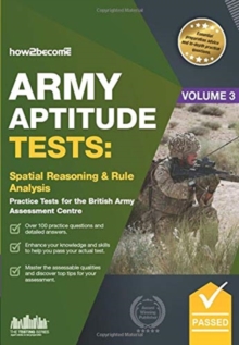 Image for Army Aptitude Tests: : Spatial Reasoning & Rule Analysis for the British Army Assessment Centre