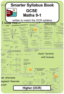 Image for Smarter Syllabus Book - GCSE Maths 9-1 Higher (OCR)