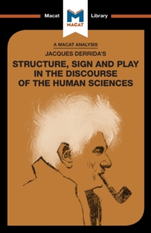 Image for Jacques Derrida's Structure, sign, and play in the discourse of human science
