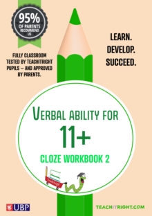 Image for Verbal ability for 11 +  : cloze tests workbook1