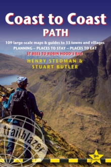 Image for Coast to Coast path  : 109 large-scale maps & guides to 33 towns and villages