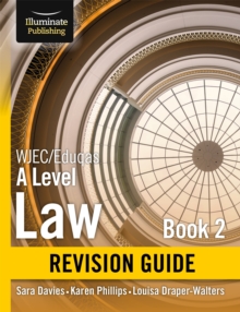 Image for WJEC/Eduqas Law for A level Book 2 Revision Guide