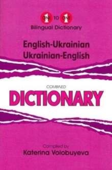 Image for English-Ukrainian & Ukrainian-English One-to-One Dictionary (exam-suitable)