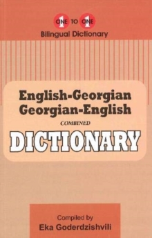Image for English-Georgian & Georgian-English One-to-One Dictionary (exam-suitable)