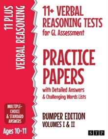 Image for 11+ Verbal Reasoning Tests for GL Assessment Practice Papers with Detailed Answers & Challenging Words Lists Bumper Edition