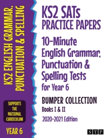 Image for KS2 SATs Practice Papers 10-Minute English Grammar, Punctuation and Spelling Tests for Year 6 Bumper Collection