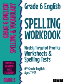 Image for Grade 6 English Spelling Workbook