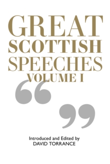 Image for Great Scottish speeches