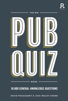 Image for The big pub quiz book  : 10,000 bar trivia questions