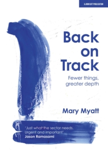 Image for Back on track  : fewer things, greater depth