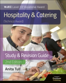 Image for WJEC Level 1/2 Vocational Award Hospitality and Catering (Technical Award) Study & Revision Guide – Revised Edition