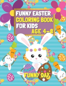 Image for Funny Easter Coloring Book for Kids age 4-8