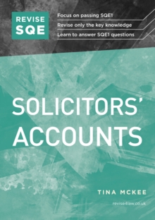 Image for Solicitors' Accounts: SQE1 Revision Guide
