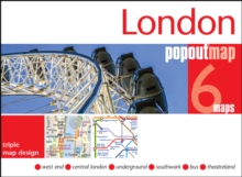 Image for London PopOut Map : 3 PopOut maps in one handy, pocket-size format