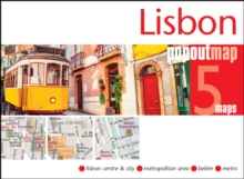 Lisbon PopOut Map – pocket-size, pop-up map of Lisbon