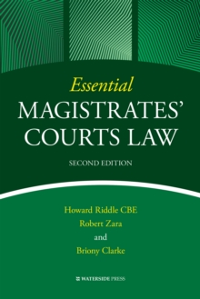 Image for Essential Magistrates' Courts Law