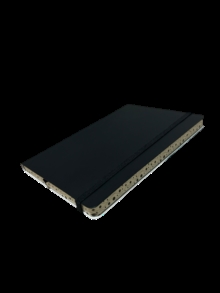 Ashridge A5 Elastic Pu Notebook Black M099