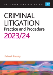 Image for Criminal litigation  : practice and procedure