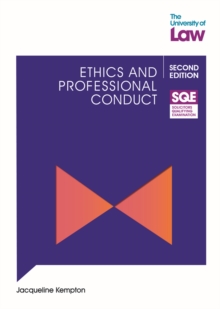 Image for SQE - Ethics and Professional Conduct 2e
