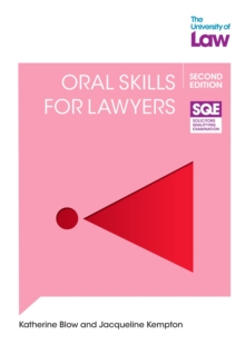Image for SQE2 Oral Skills for Lawyers 2e