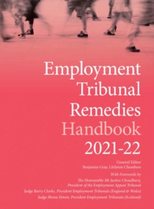 Image for Employment Tribunal Remedies Handbook 2021 - 2022